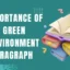 Importance of Green Environment Paragraph